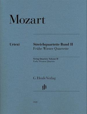 Cover for Wolfgang Amadeus Mozart · String Quartets, Volume II (Early Viennese Quartets) (Paperback Bog) (2020)