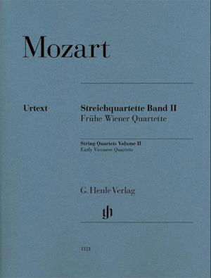 Cover for Wolfgang Amadeus Mozart · String Quartets, Volume II (Early Viennese Quartets) (Paperback Book) (2020)