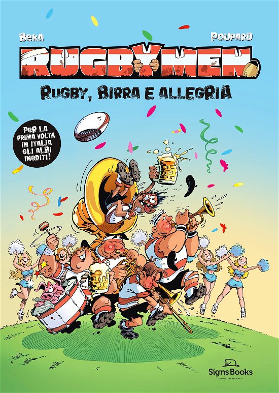 Cover for BeKa · Rugbymen. Rugby, Birra E Allegria (Book)