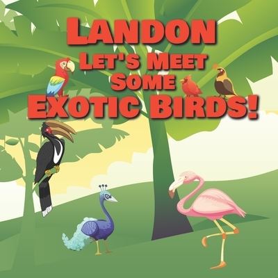 Cover for Chilkibo Publishing · Landon Let's Meet Some Exotic Birds! (Paperback Bog) (2020)