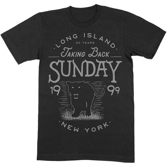 Taking Back Sunday Unisex T-Shirt: Panther - Taking Back Sunday - Merchandise -  - 9950670864215 - 