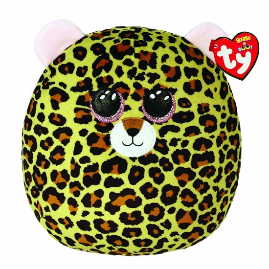 Livvie Leopard Squish-A-Boo 14" - Ty  SquishaBoo Livvie Leopard 14 Plush - Merchandise - TY UK LTD - 0008421392216 - 30. november 2021