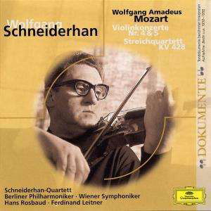 Cover for Schneiderhan Wolfgang · Mozart: Violinkonzerte 4 5/streichquartett (CD)