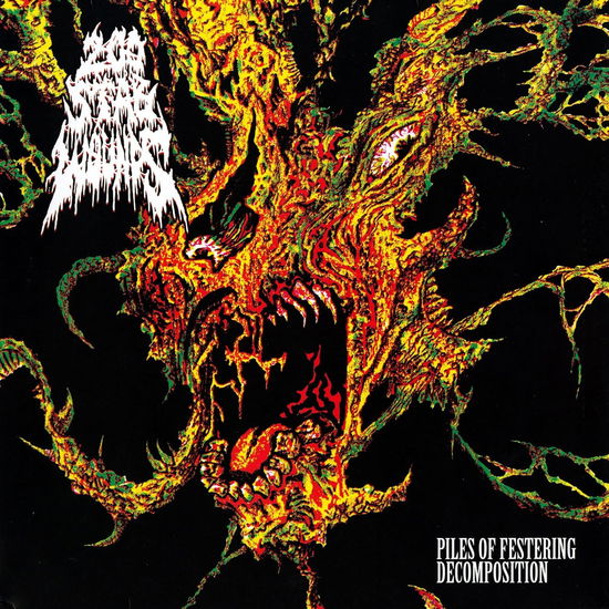 Cover for 200 Stab Wounds · Piles Of Festering Decomposition (Vinyl Dripping Mold Splatter) (LP) (2024)