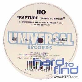 Rapture - One Ten - Musik - UNIDISC - 0044001567216 - 30. juni 1990