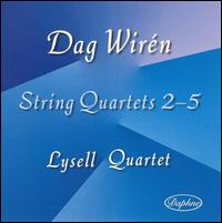 String Quartets Nos 2-5 - Wiren / Lysell / Sandklef / Sundkvist / Sjogren - Music - DPH - 0330709010216 - November 29, 2005