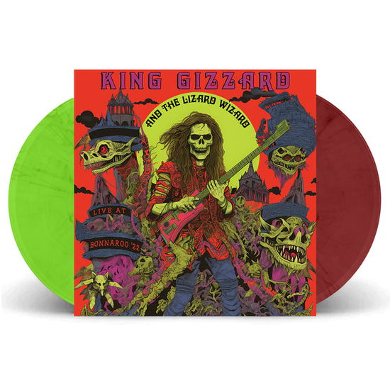 Cover for King Gizzard &amp; the Lizard Wizard · Live at Bonnaroo '22 - Bubblegum &amp; Sour Grape (LP) (2024)