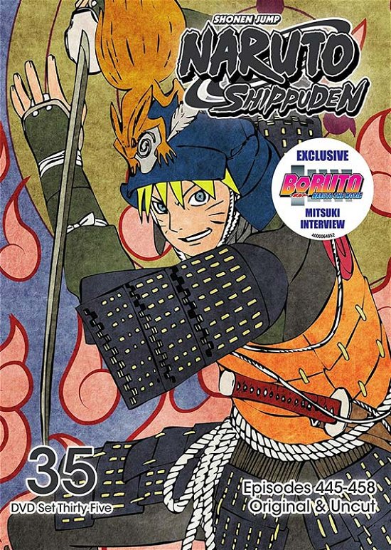 Cover for Naruto Shippuden Uncut Set 35 (DVD) (2018)