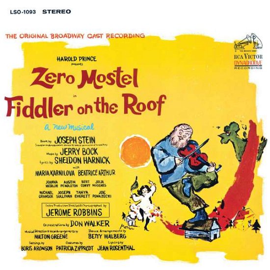Fiddler on the Roof (Original Broadway Cast) - Original Broadway Cast - Musiikki - SOUNDTRACK - 0793018368216 - perjantai 1. heinäkuuta 2016