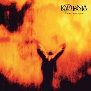 Cover for Katatonia · Discouraged Ones (25th Anniversary) [black / Orange Marble Vinyl] (LP) (2023)