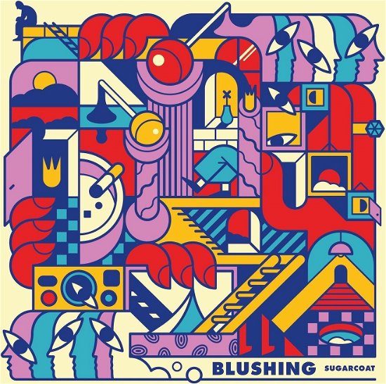 Cover for Blushing · Sugarcoat (Ltd Red Vinyl) (LP) (2024)