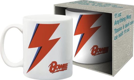 David Bowie Logo 11Oz Boxed Mug - David Bowie - Produtos - DAVID BOWIE - 0840391138216 - 