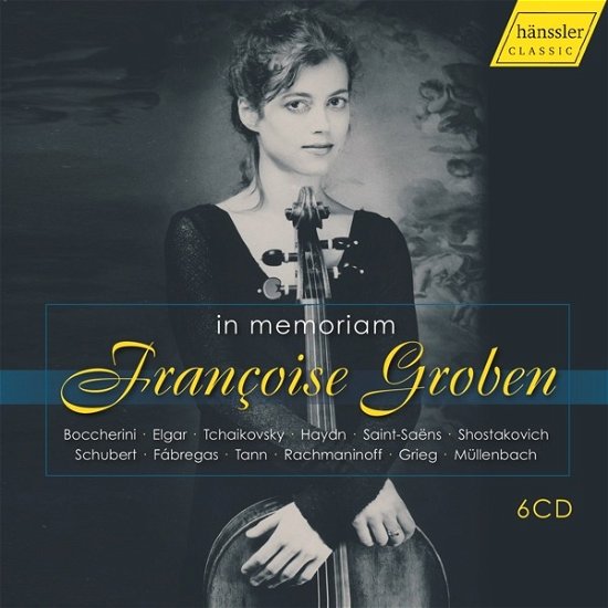 In Memoriam Francoise Groben - Groben - Musik - HANSSLER CLASSIC - 0881488220216 - 1 juli 2022