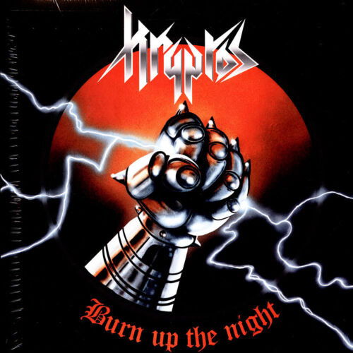 Cover for Kryptos · Burn Up the Night (Red Vinyl) (LP) [Limited edition] (2023)