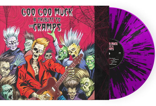 Cover for Various Artists · Goo Goo Muck - A Tribute To The Cramps (LP) [Purple / Black Splatter edition] (2023)