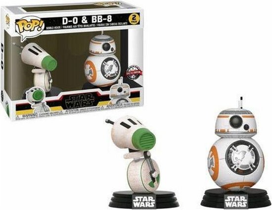 Funko Pop! Star Wars: Rise of Skywalker - D-0 and BB8 -  - Merchandise - FUNKO UK LTD - 0889698441216 - 12. desember 2020