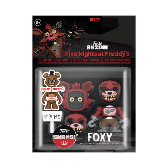 Funko Fnaf Snap: Foxy - Five Nights At Freddy's: Funko Snap - Fanituote - Funko - 0889698649216 - tiistai 13. kesäkuuta 2023