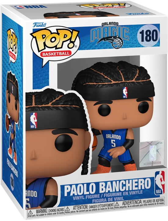 Funko Pop Nba Magic Paolo Banchero - Pop Nba - Gadżety - Funko - 0889698751216 - 27 sierpnia 2024