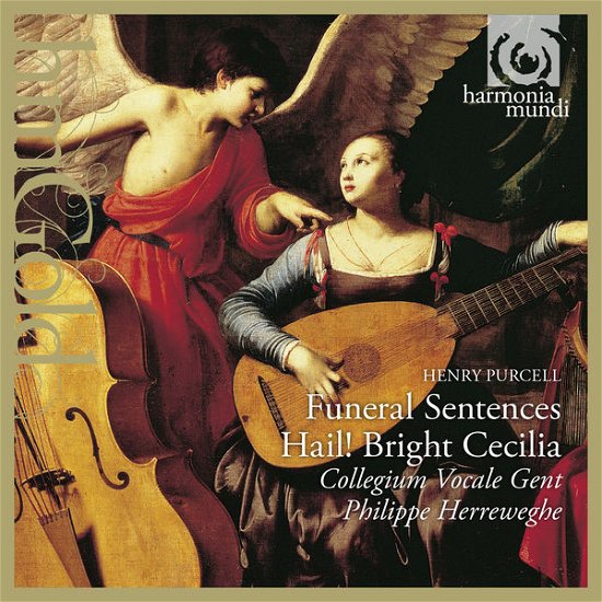 Cover for Funeral Sentences Hail Bright Cecilia · Purcell: Funeral Sentences Hail Bright Cecilia (CD) (2014)