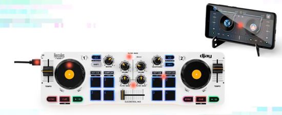 Mixersteuerung Hercules DJ Control Mix retail - Hercules - Merchandise -  - 3362934746216 - 1. maj 2024