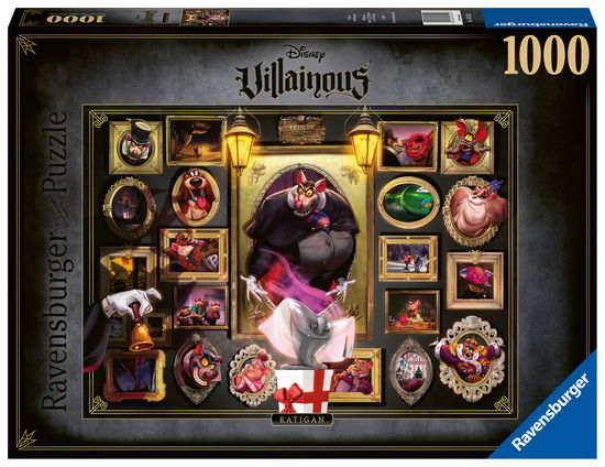 Ratigan (1000 Stukjes) - Villainous - Merchandise - Ravensburger - 4005556165216 - July 28, 2023