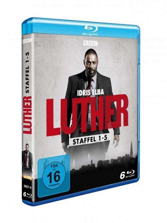 Cover for Elba,idris / Wilson,ruth · Luther-staffel 1-5 (Bd) (Blu-ray) (2021)
