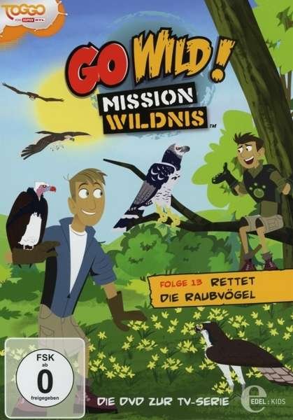 (13)dvd Z.tv-serie-rettet Die Raubvögel - Go Wild!-mission Wildnis - Movies - EDELKIDS - 4029759104216 - June 19, 2015