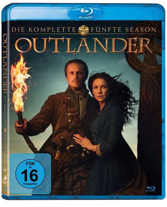 Cover for Outlander - Season 5 (4 Blu-rays) (Blu-ray) (2020)