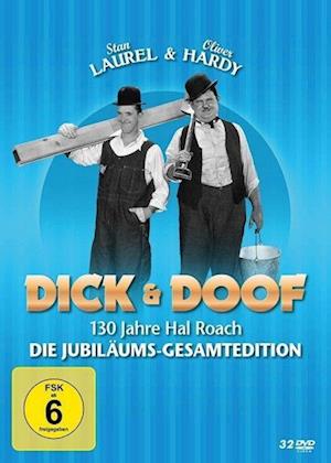 Cover for Stan Laurel &amp; Oliver Hardy · Dick Und Doof-130 Jahre Hal Roach-die Jubilaeu (DVD) (2023)