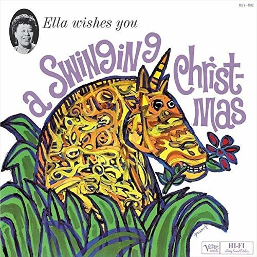 Cover for Ella Fitzgerald · Ella Wishes You A Swinging Christmas (CD) (2020)