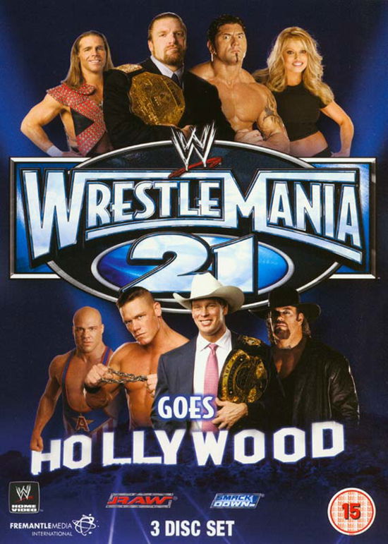 Wwe Wrestlemania 21 - Wwe Wrestlemania 21 - Film - FREMANTLE/WWE - 5030697023216 - 18. august 2014