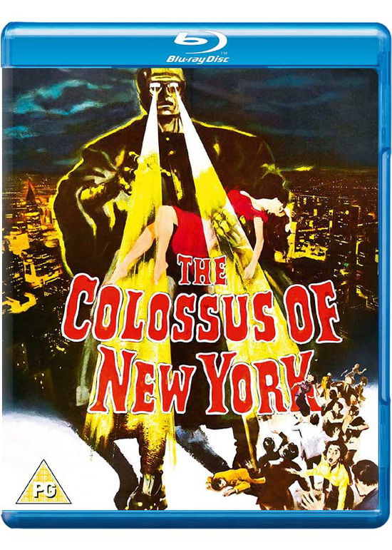 Cover for The Colossus of New York Bluray · The Colossus of New York (Blu-ray) (2019)