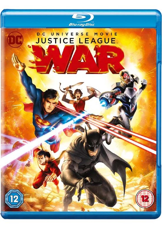 Cover for Dcu Justice League War Bds · DC Universe Movie - Justice League - War (Blu-ray) (2018)
