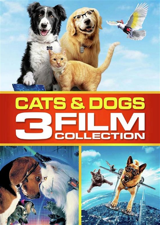 Cover for Cats &amp; Dogs - 3 Film Collectio (DVD) (2021)