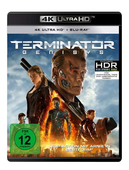 Cover for Arnold Schwarzenegger,emilia Clarke,jai... · Terminator: Genisys (4K Ultra HD) (2017)