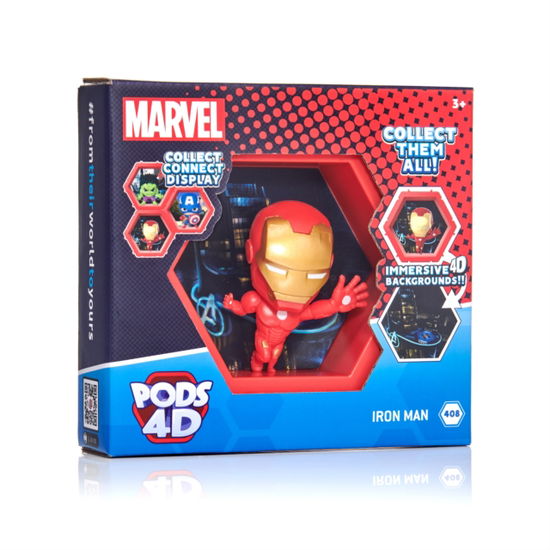 Pod 4D Marvel - Ironman - Marvel - Produtos - MARVEL - 5055394026216 - 8 de fevereiro de 2024