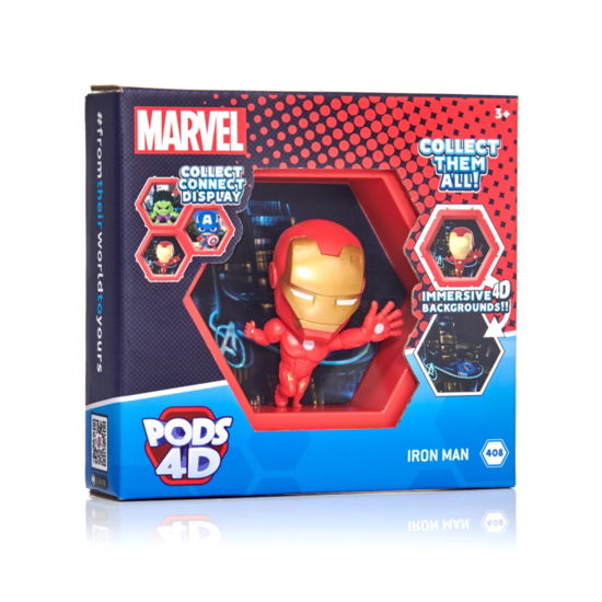 Pod 4D Marvel - Ironman - Marvel - Merchandise - MARVEL - 5055394026216 - February 8, 2024
