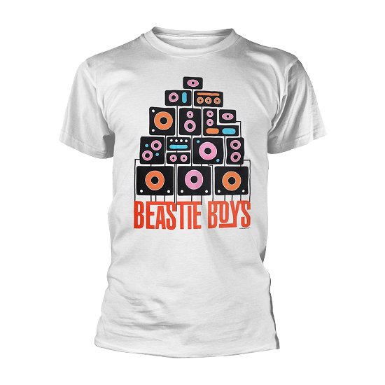 Cover for Beastie Boys · Tape (T-shirt) [size S] [White - Unisex edition] (2020)