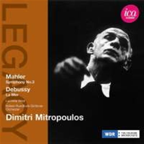 Cover for Mahler / Debussy / Mitropoulos / Krso / West · Symphony 3 / La Mer (CD) (2011)