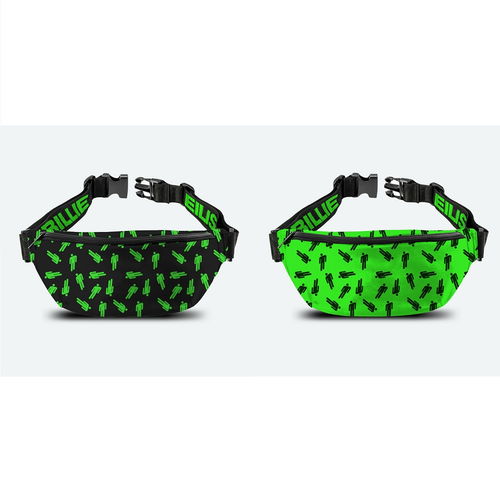 Billie Eilish Pattern Bumbag - Billie Eilish - Merchandise - ROCK SAX - 5060937960216 - 1. Juni 2022