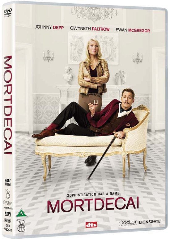Cover for Johnny Depp / Gwyneth Paltrow /Ewan McGregor · Mortdecai (DVD) (2015)
