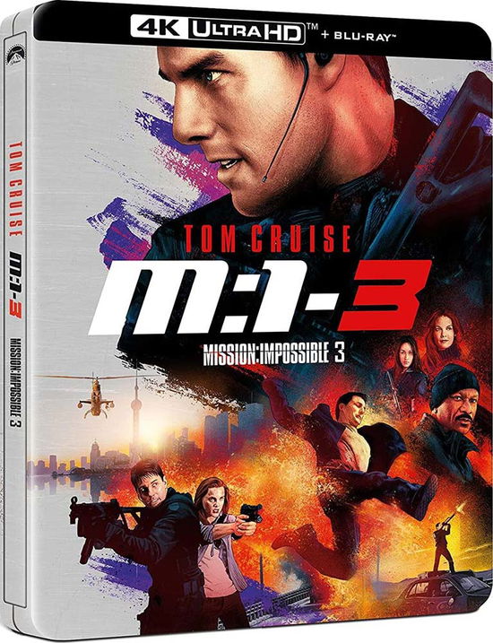 Cover for Mission Impossible III (4K UHD Blu-ray) [Steelbook edition] (2023)