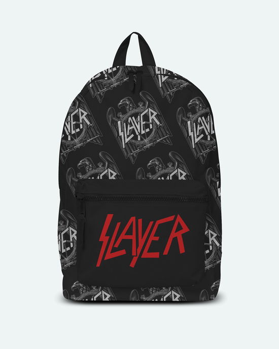 Slayer Rucksack Repeated - Slayer - Fanituote - ROCK SAX - 7449947276216 - tiistai 5. syyskuuta 2023