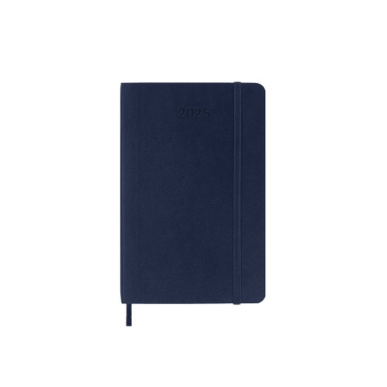 Cover for Moleskine · Moleskine 2025 12-Month Daily Pocket Softcover Notebook: Sapphire Blue (Paperback Book) (2024)