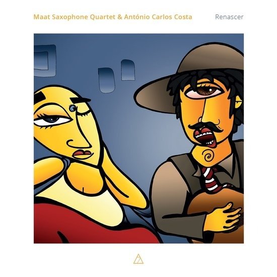 Cover for Maat Saxophone Quartet &amp; Antonio Carlos Costa · Renascer (CD) (2023)