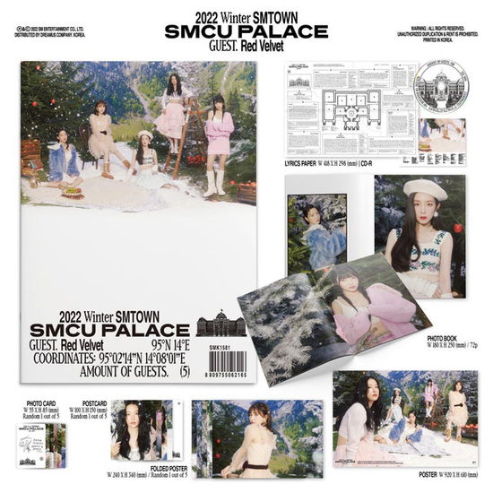 2022 Winter Smtown : Smcu Palace - Red Velvet - Musiikki - SM - 8809755506216 - perjantai 9. joulukuuta 2022