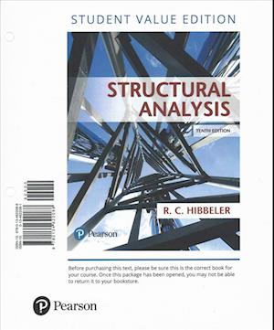 Cover for Russell C. Hibbeler · Structural Analysis, Student Value Edition Plus MasteringEngineering with Pearson EText -- Access Card Package (Book) (2017)