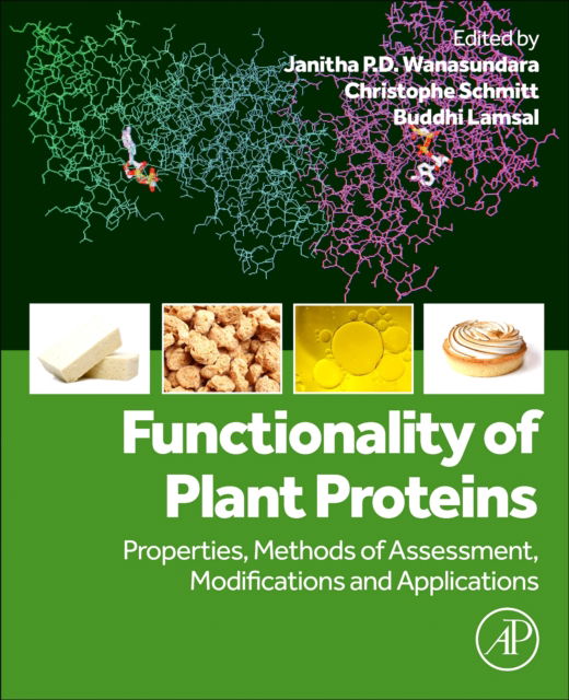 Cover for Janitha P. D. Wanasundara · Functionality of Plant Proteins: Properties, Methods of Assessment, Modifications and Applications (Paperback Book) (2024)