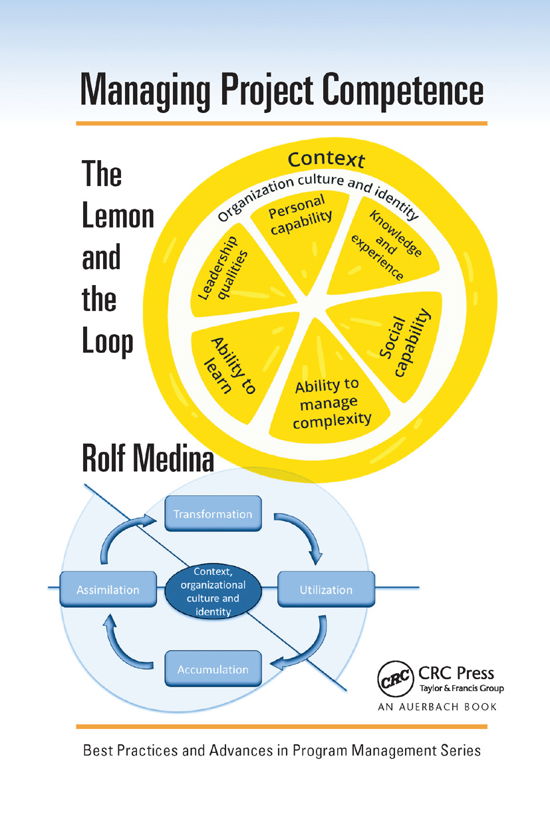 Cover for Medina, Rolf (SKEMA Business School, Euralille, France) · Managing Project Competence: The Lemon and the Loop - Best Practices in Portfolio, Program, and Project Management (Pocketbok) (2019)