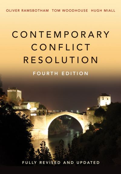 Cover for Ramsbotham, Oliver (University of Bradford) · Contemporary Conflict Resolution (Inbunden Bok) (2016)